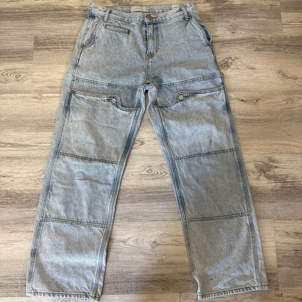 PacSun Baggy Carpenter Jeans 30x30 Mens Light Wash